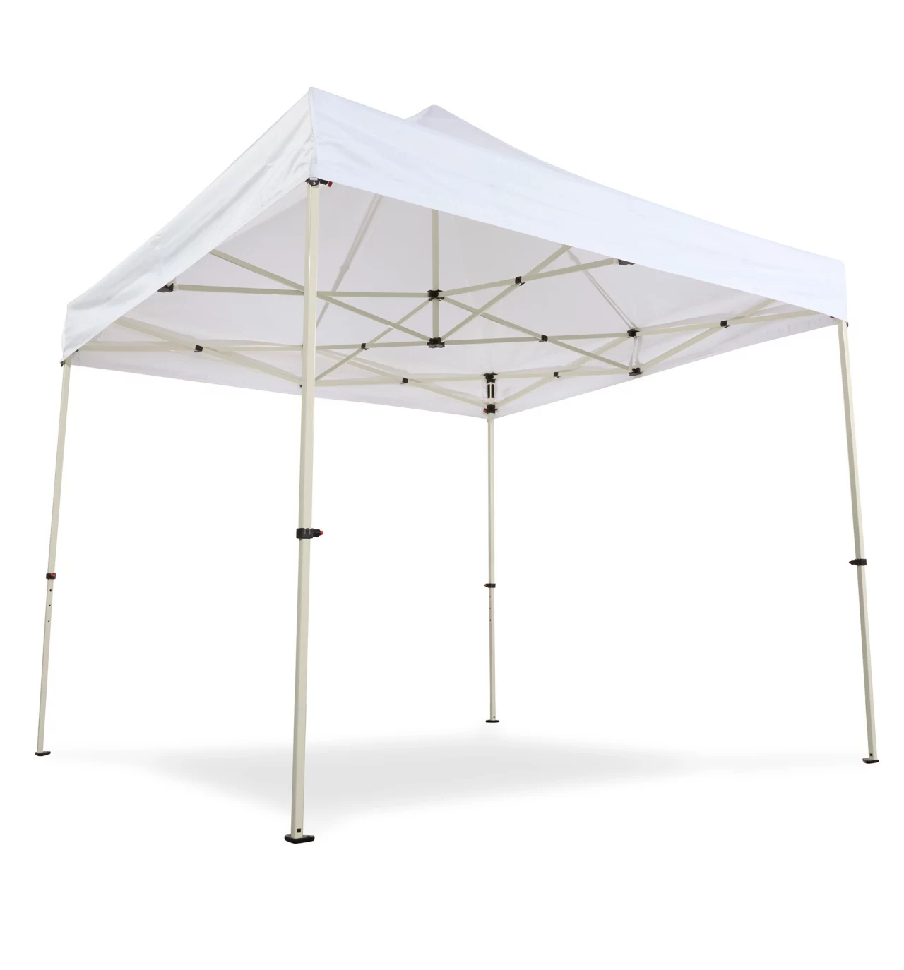 White Steel Frame Canopy - 10'x10'