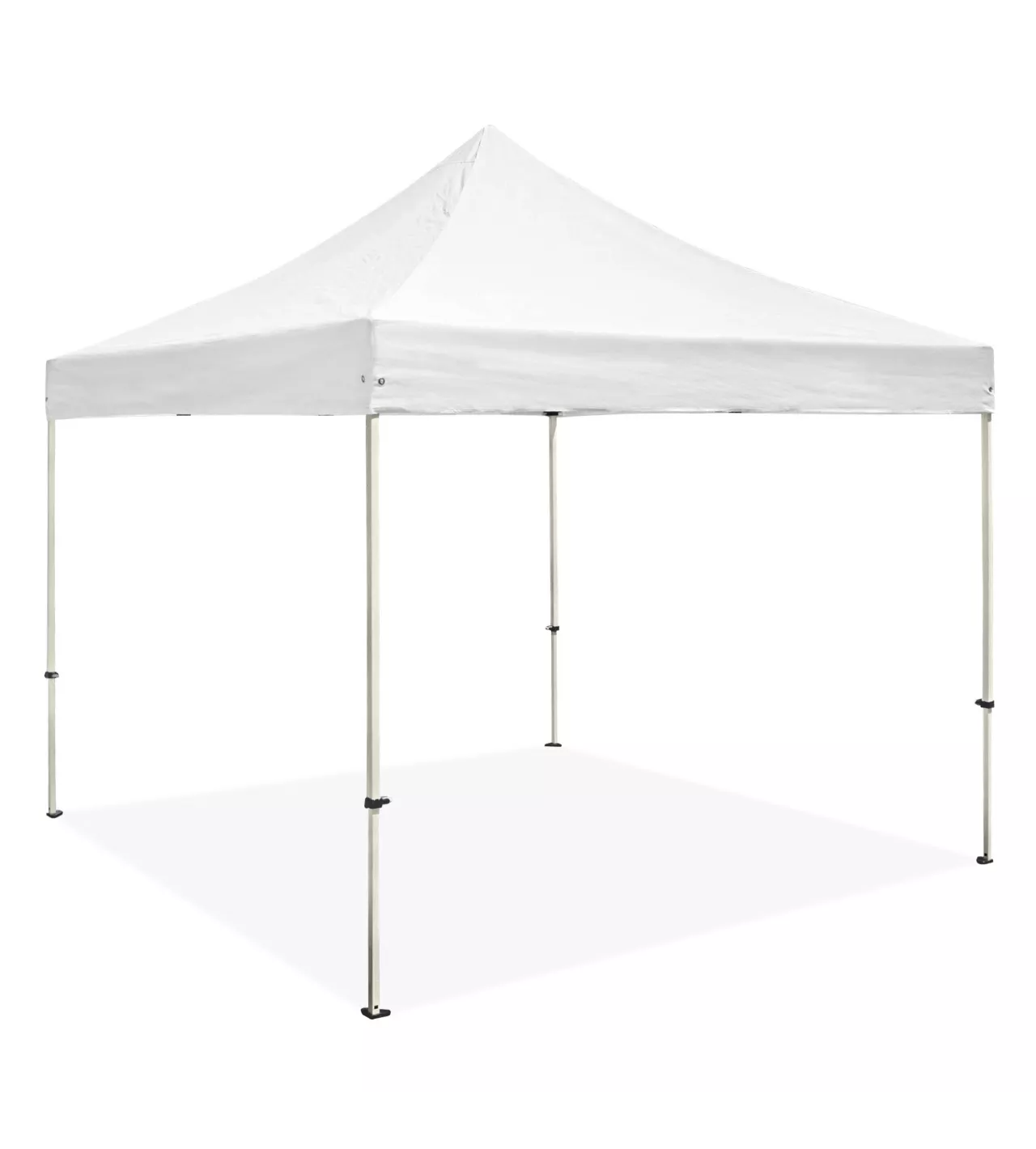 White Steel Frame Canopy - 10'x10'