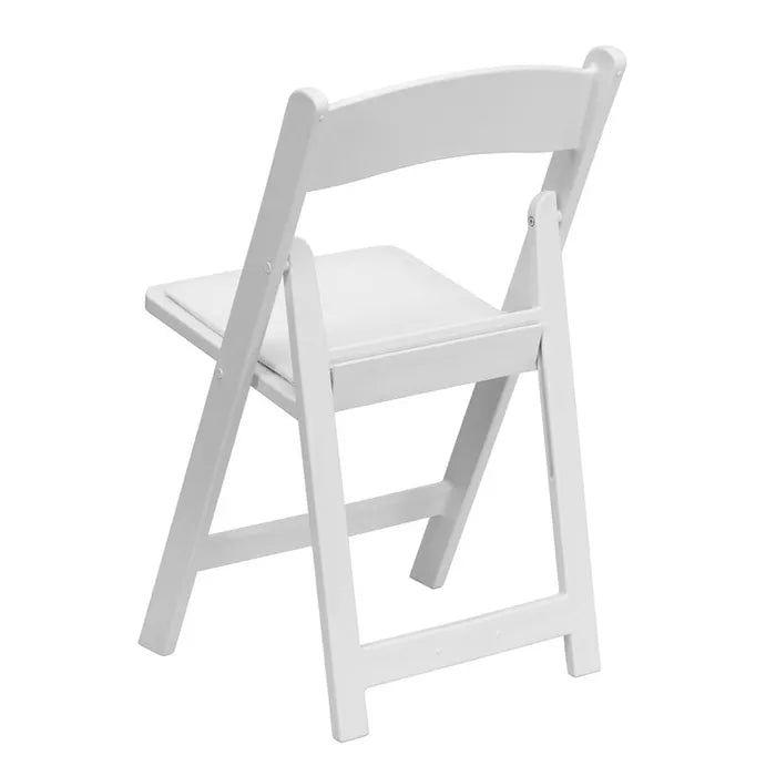 White Resin Folding Chairs