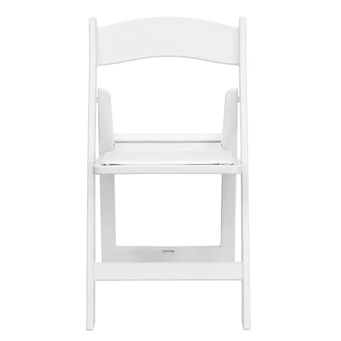 White Resin Folding Chairs